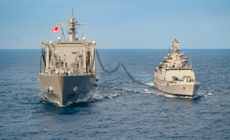 INS Sahyadri Participates in JAIMEX-25